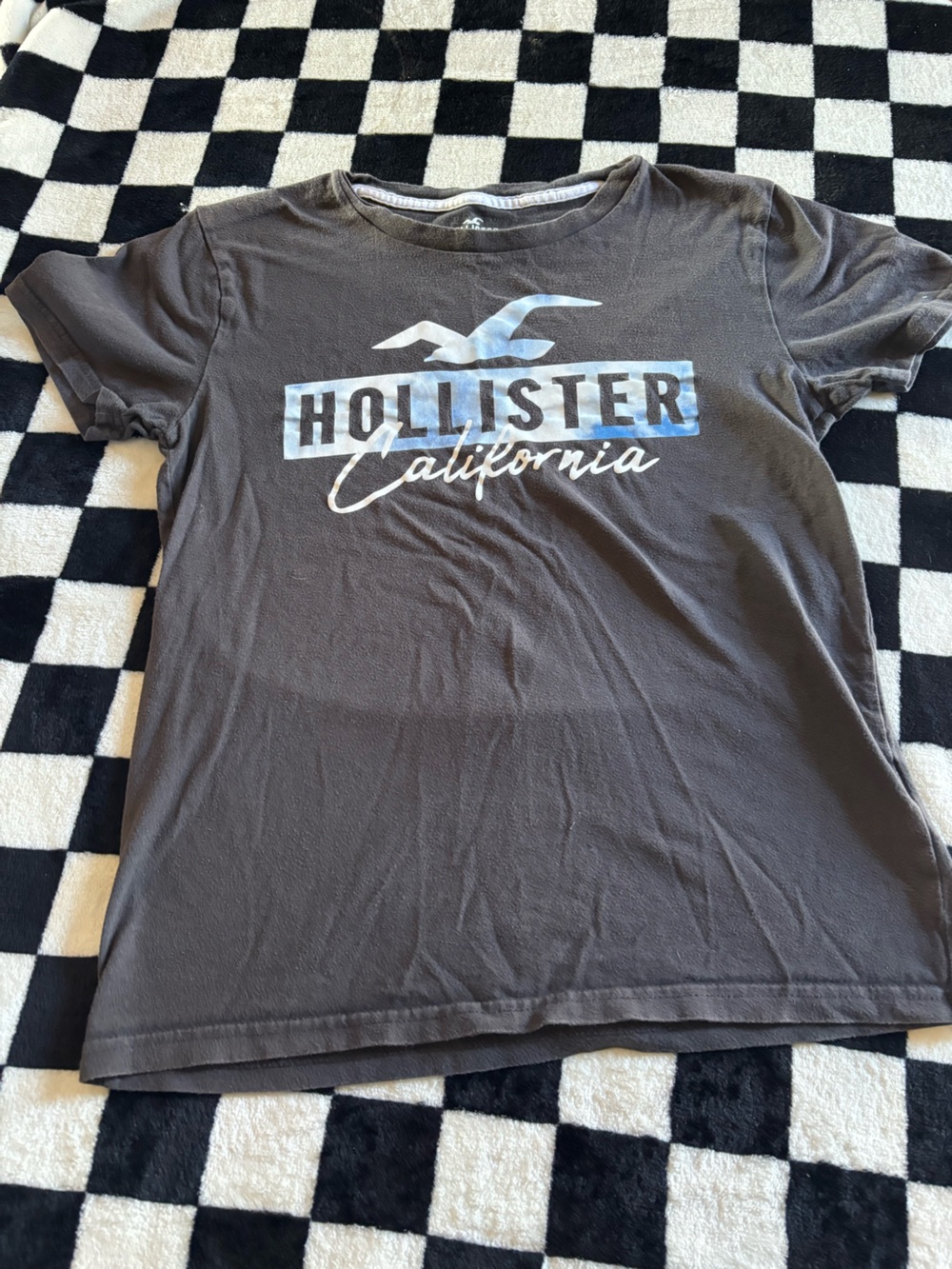 Mens xxsmall black Hollister tshirt